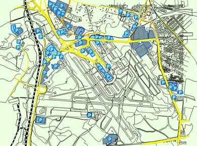 Airport Parking Map Bwi Airport Parking Map Jpg