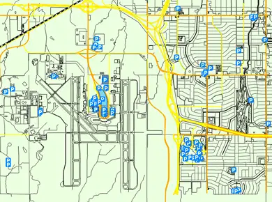 map of oklahoma city airport