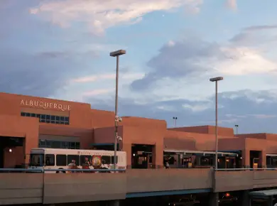 albuquerque airport parking sunport abq international