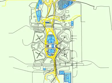 Orlando International Airport on X: Parking Update 🚙 Terminal Top ❌ A/B  Garage ❌ Garage C ✓ North Park Place Economy Lot ✓ South Park Place Economy  Lot ✓ For parking updates