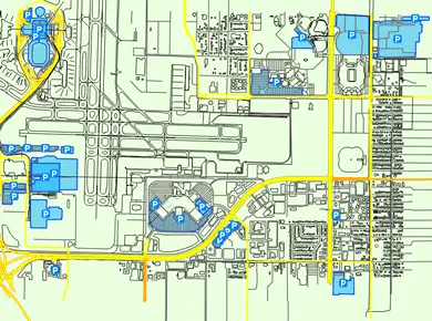 Tampa International Airport Map Tampa International Airport Long & Short Term Parking | Rates | Tpa