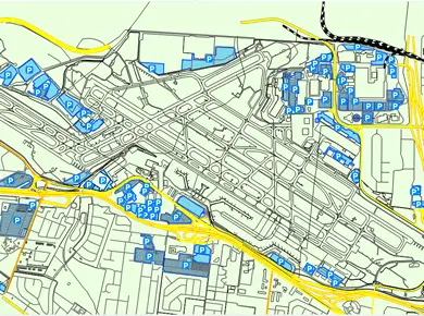 St Louis Airport Map