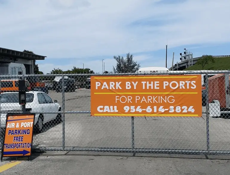 park by the ports cruise & airport parking