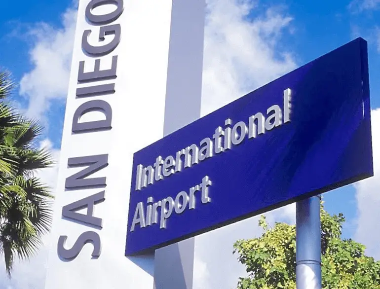 park 'n fly - lot 1 san diego airport parking logo