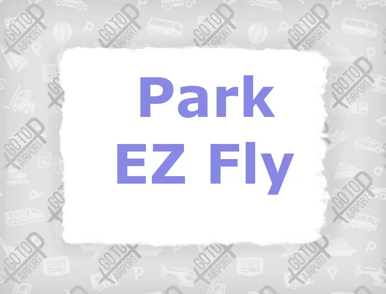 jacksonville airport parking park ez fly logo