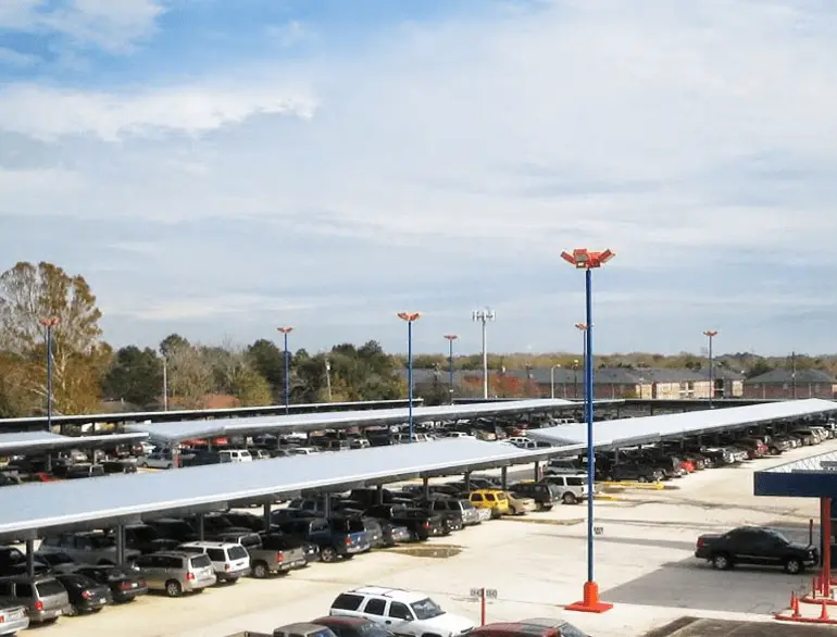 houston key airport parking  logo
