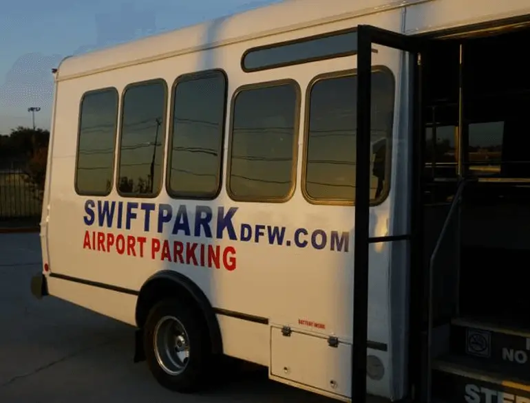 dallas swift park airport parking logo
