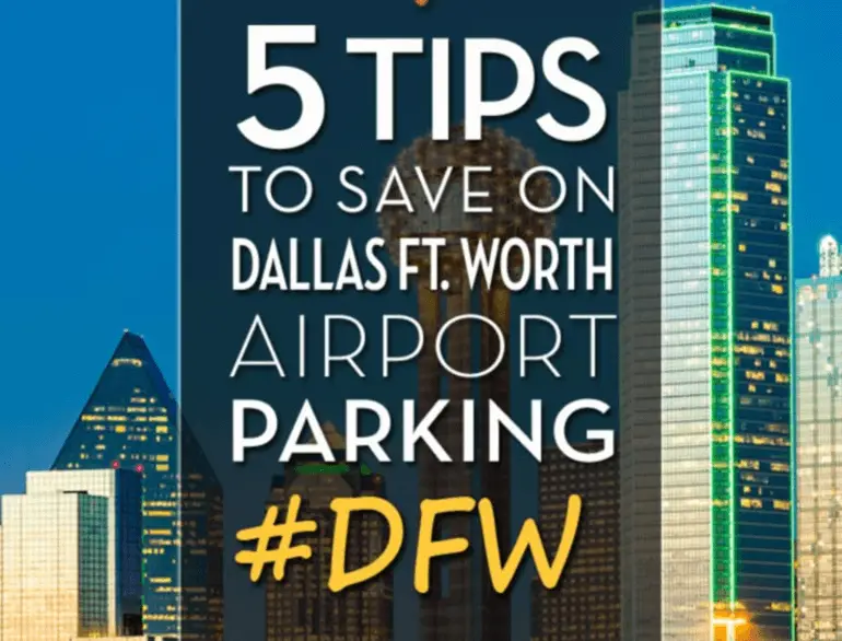 remote south parking dallas international airport logo