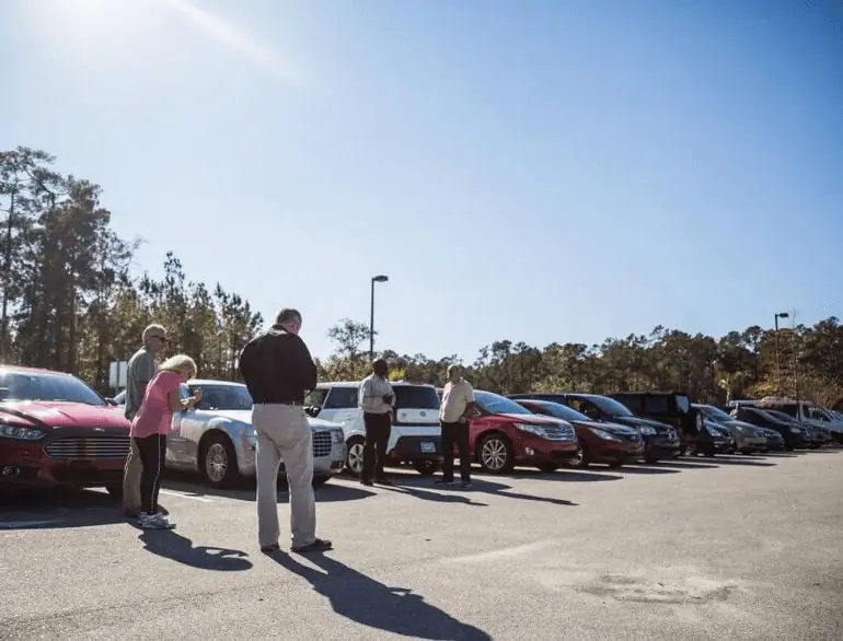 Economy Lot Parking Myrtle Beach United States